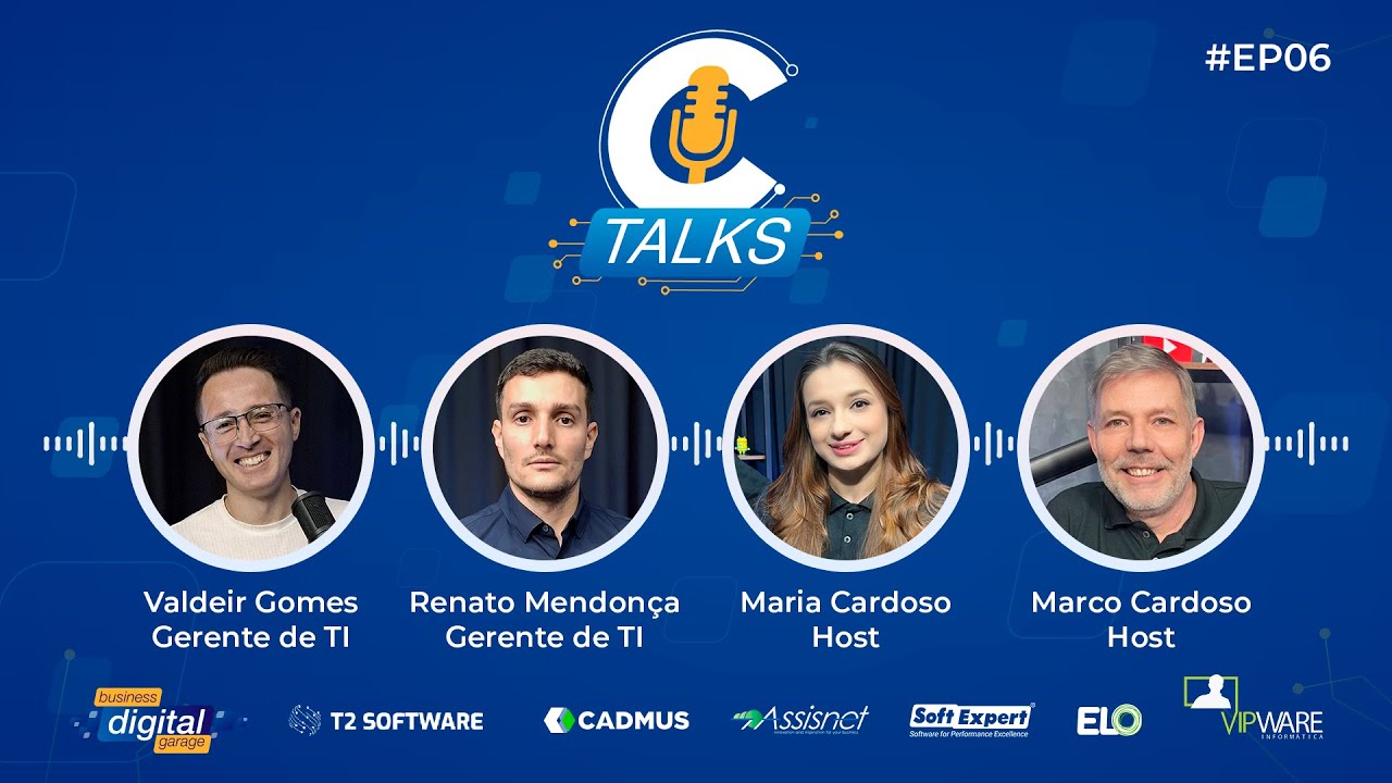 #EP06 – C-Talks Podcast: Vida e Carreira – Valdeir e Renato