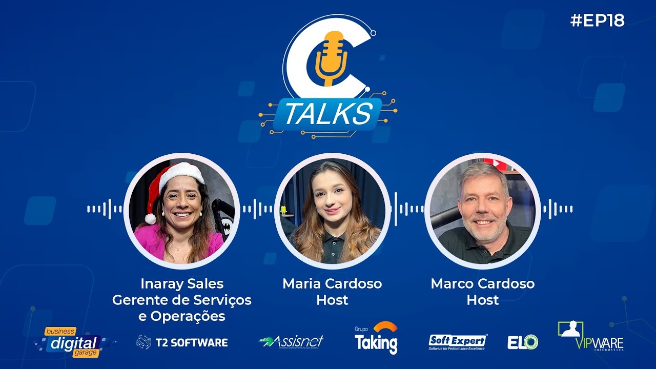#EP18 – C-Talks Podcast: Vida e Carreira – Inaray Sales