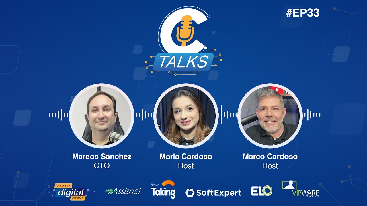 #E33 – C-Talks: Vida e Carreira – Marcos Sanchez